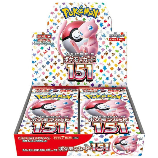 Pokémon 151 Japanese Booster Box